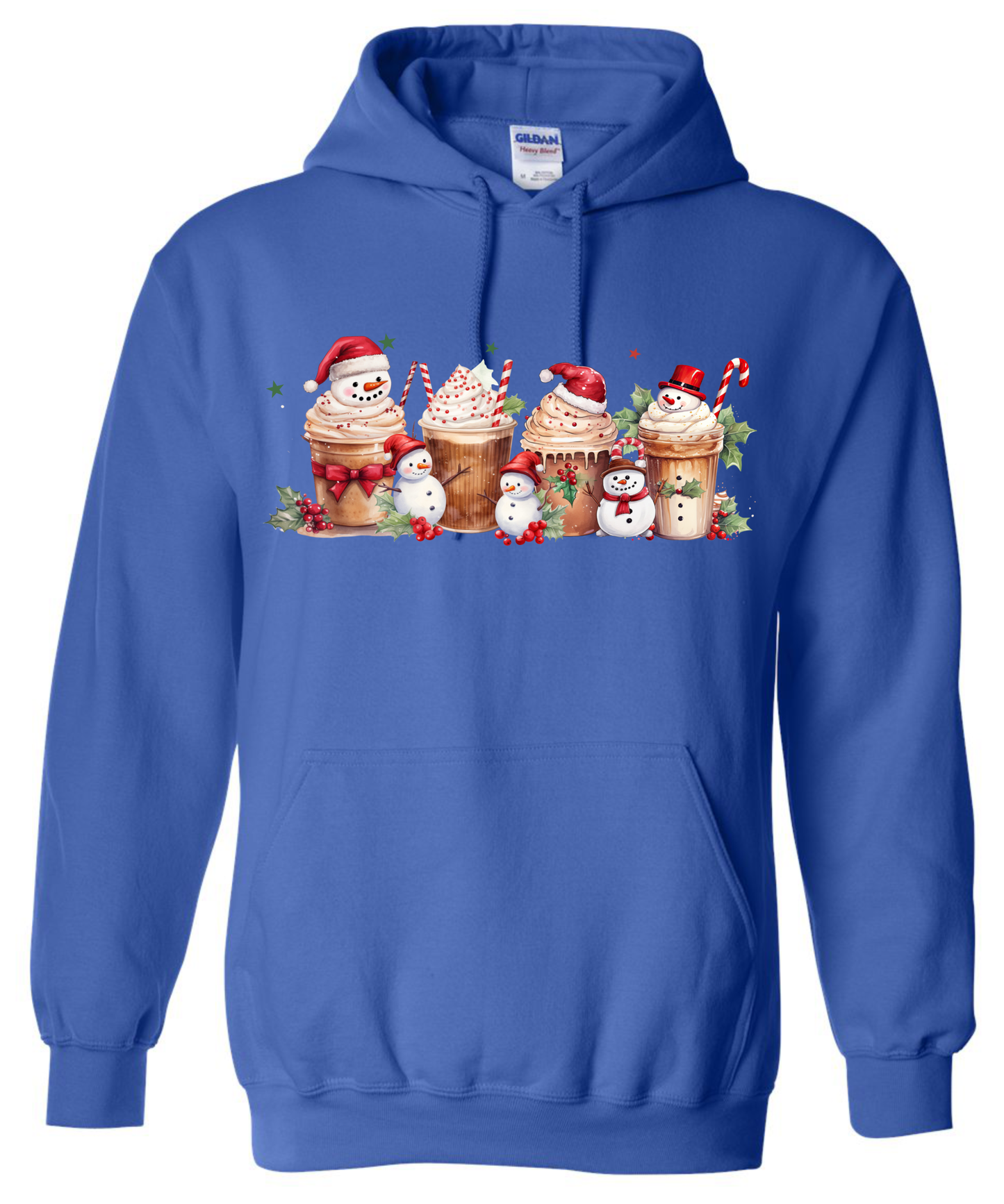 Christmas gifts for coffee lovers hoodie blue