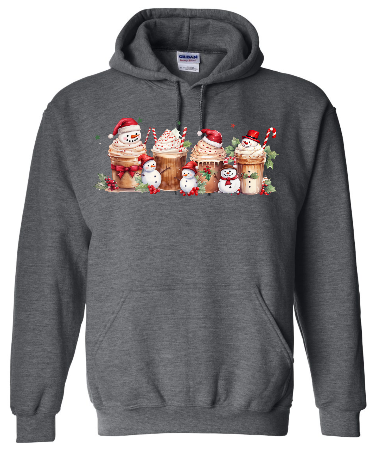 Christmas gifts for coffee lovers hoodie dark gray grey