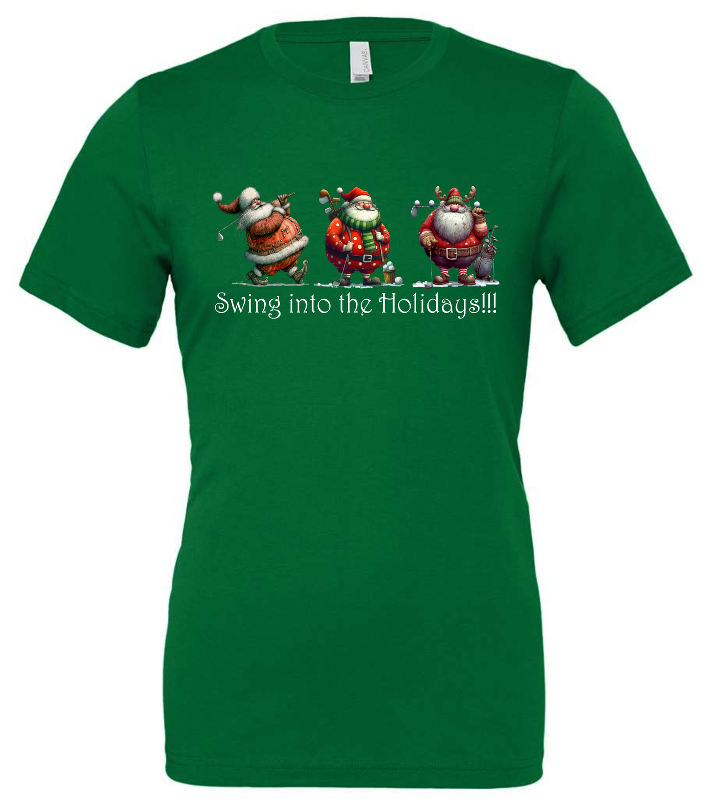 Gifts for golfers crewneck t-shirt tshirt tee green