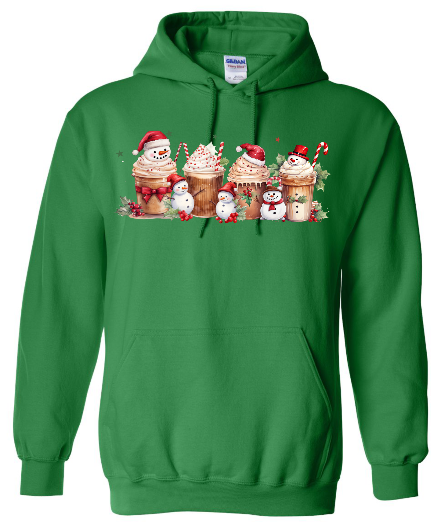 Christmas gifts for coffee lovers hoodie green