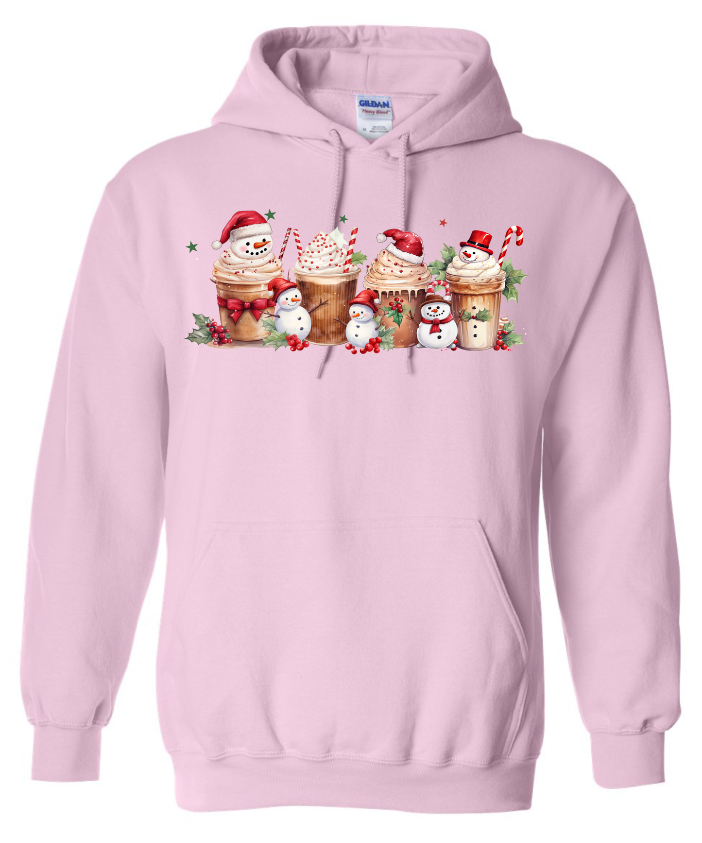 Christmas gifts for coffee lovers hoodie pink