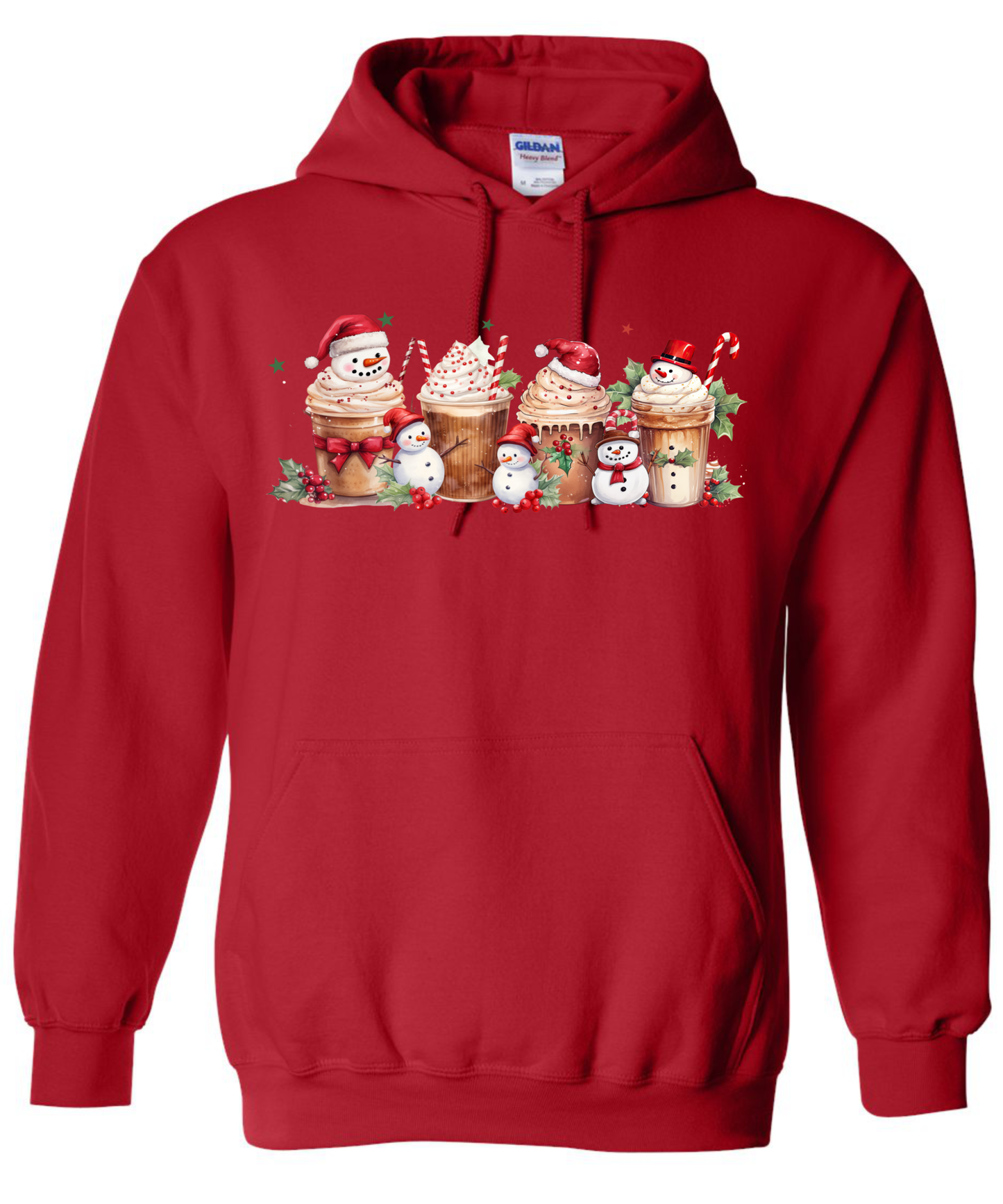 Christmas gifts for coffee lovers hoodie red