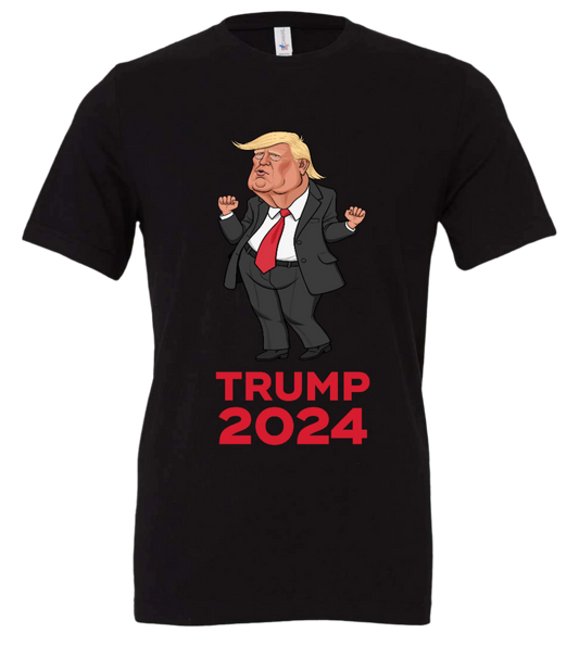 donald trump dancing meme trump 2024 black tshirt