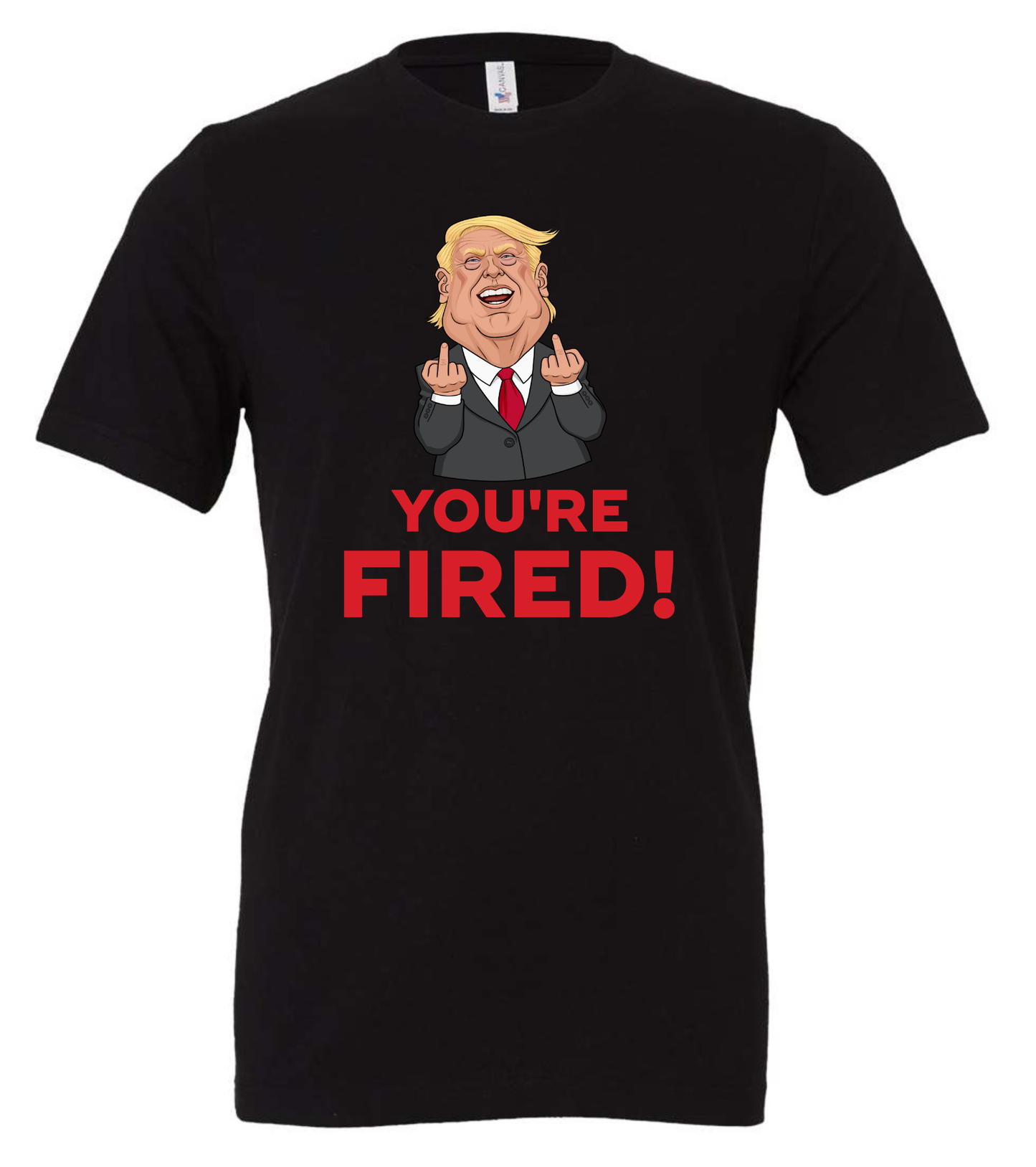 you are fired laughing trump meme black man shirt