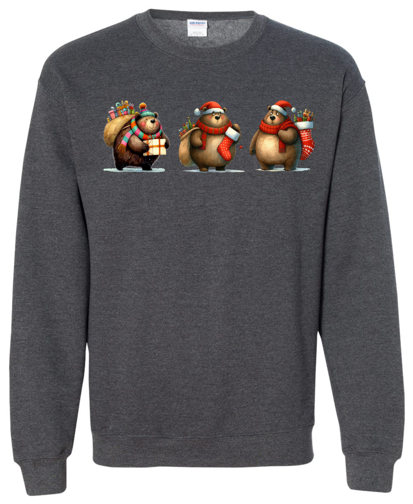 Christmas Bears Crewneck Sweatshirt