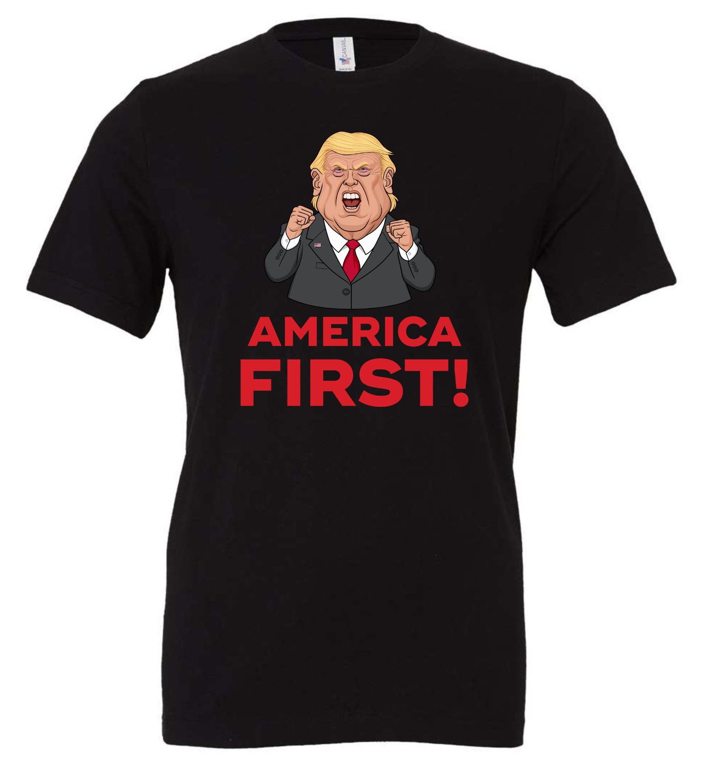 very mad face trump meme america first black man shirt