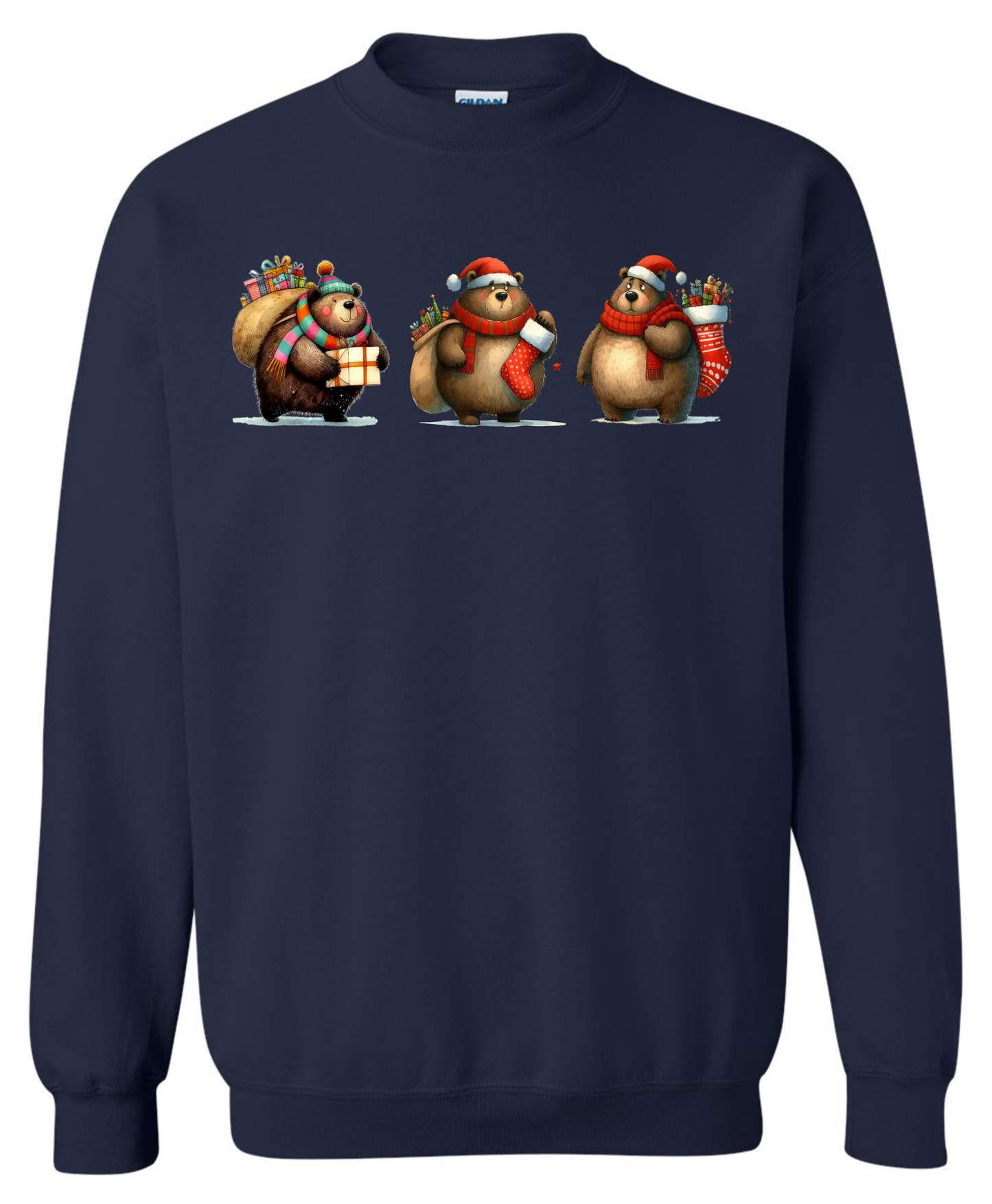 Christmas Bears Crewneck Sweatshirt