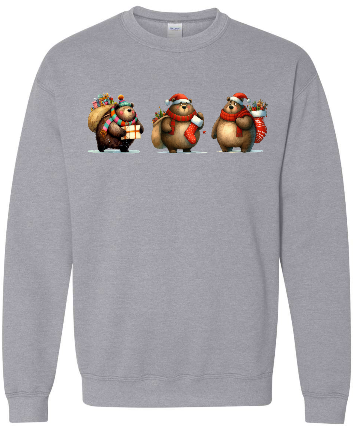 Christmas Bears Crewneck Sweatshirt