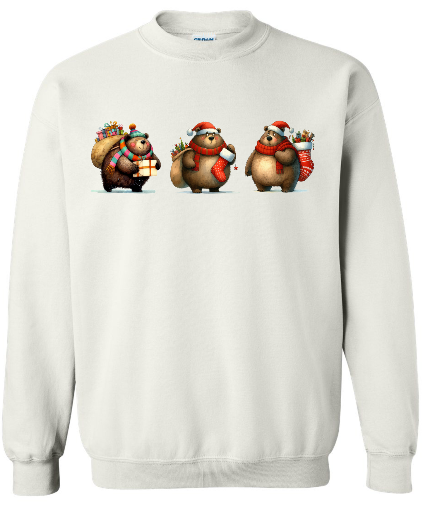 Christmas Bears Crewneck Sweatshirt