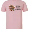 pink wine lover t-shirt featuring two women hugging and drinking a giant glass of wine and it says group therapy in session