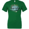green plant lover t-shirt with the quote it’s not hoarding if it's plants