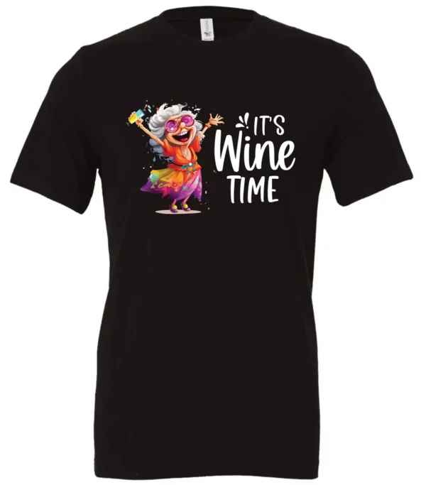It's Wine Time | Crewneck T-Shirt