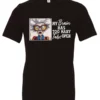 black sarcastic humor t-shirt featuring a disheveled old woman, with a look of astonishment and red glasses saying my brain has too many tabs open
