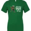 green marihuana t-shirt featuring a black old woman dancing and it says plant based life style