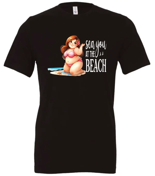Sea You At The Beach | Crewneck T-Shirt
