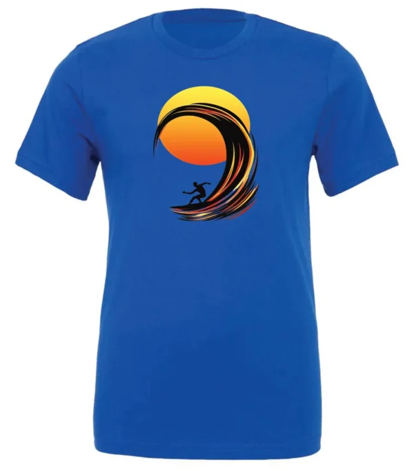 Sun & Surf Crewneck T-Shirt, Men’s/Women’s Casual Summer Tee from ViralFindings.com