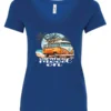 Funny Vacation Mood On Graphic V-Neck T-Shirt for Travel and Beach Lovers