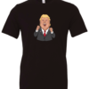 Donald Trump very angry t-shirt black