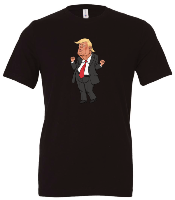 Donald Trump dancing viral meme t-shirt black