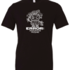 black t-shirt saying error motivation missing featuring a confused robot