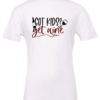 white alcohol t-shirt saying Got kids? get wine
