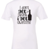 white alcohol t-shirt saying I don't get drunk i get awesome